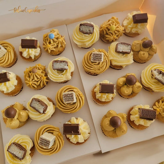 Coffret Délice de 12 Cupcakes Moyen au choix