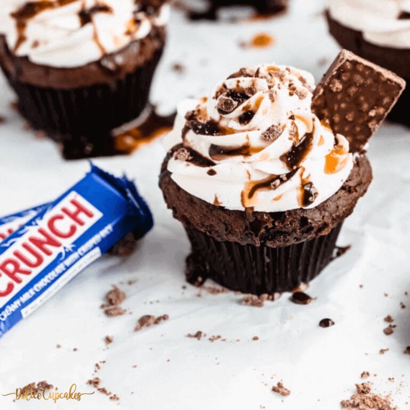Cupcake Chocolat Crunch à partir de