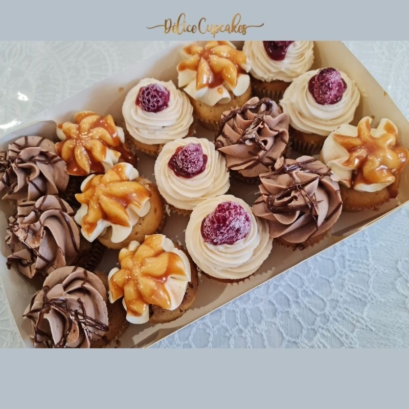 Coffret Délice du jour de 15 Mini Cupcakes