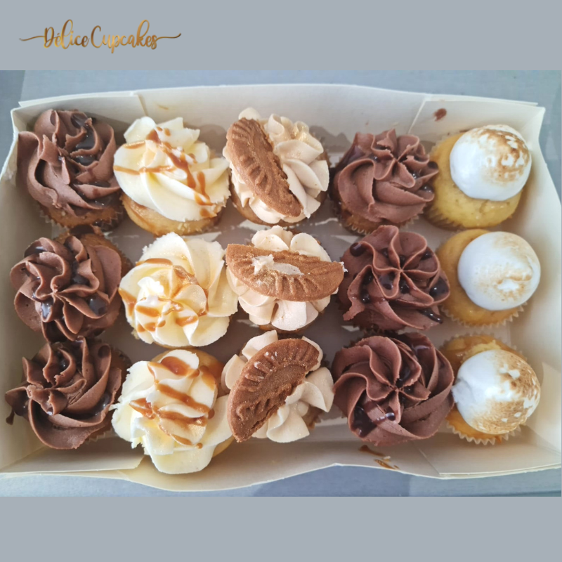 Coffret Délice du jour de 15 Mini Cupcakes