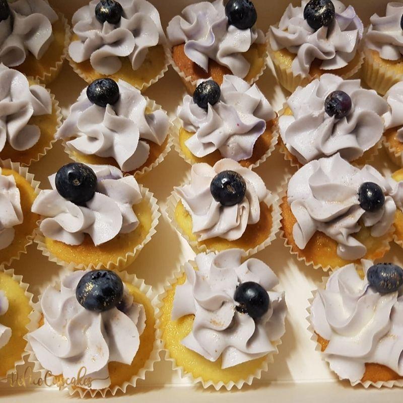 Cupcake Myrtilles à partir de