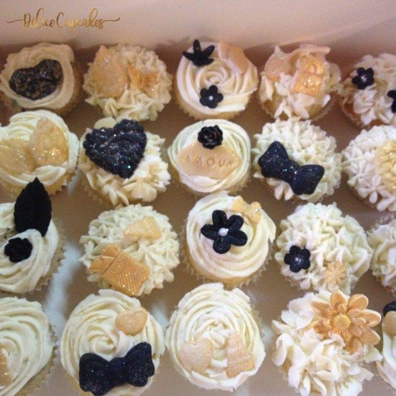 Cupcakes thème Fleurs/Anniversaire/Mariage... à partir de