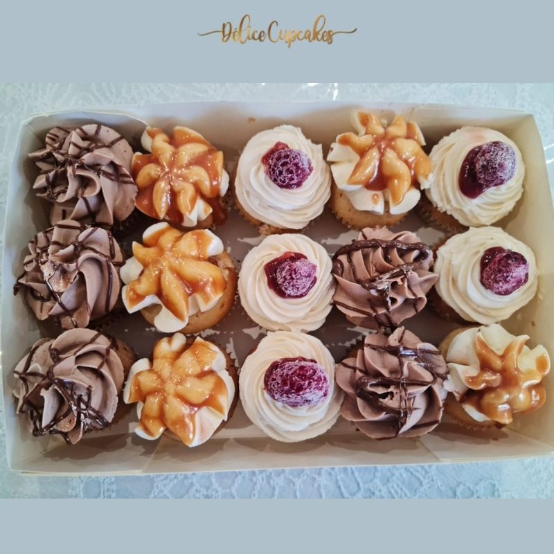Coffret Délice du jour de 15 Mini Cupcakes