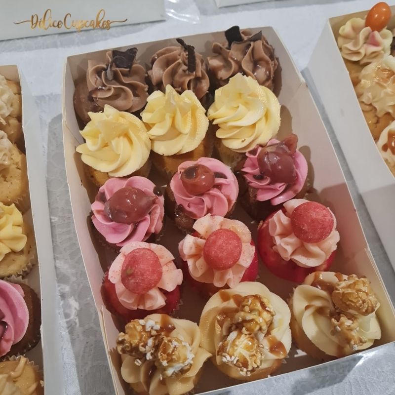 Coffret Délice du jour de 15 Mini Cupcakes