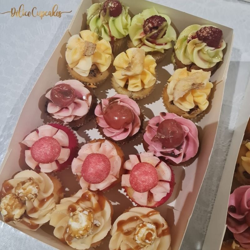 Coffret Délice du jour de 15 Mini Cupcakes