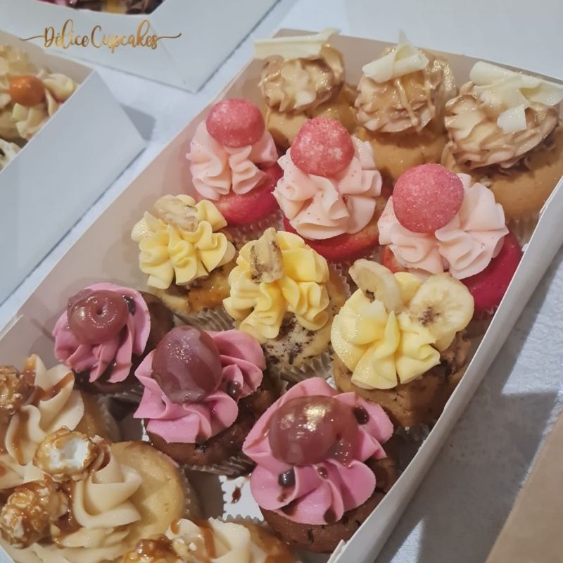 Coffret Délice du jour de 15 Mini Cupcakes