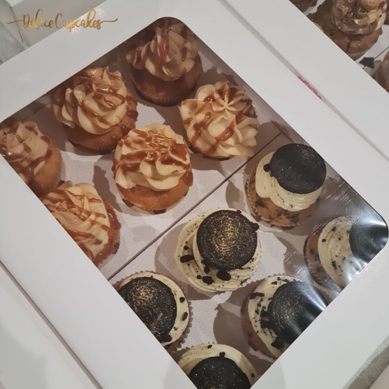 Coffret Délice de 12 Cupcakes Moyen au choix
