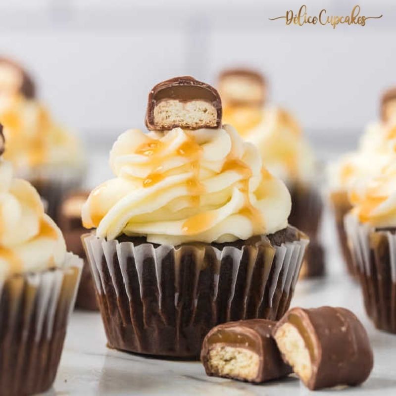 Cupcake Chocolat Twix à partir de