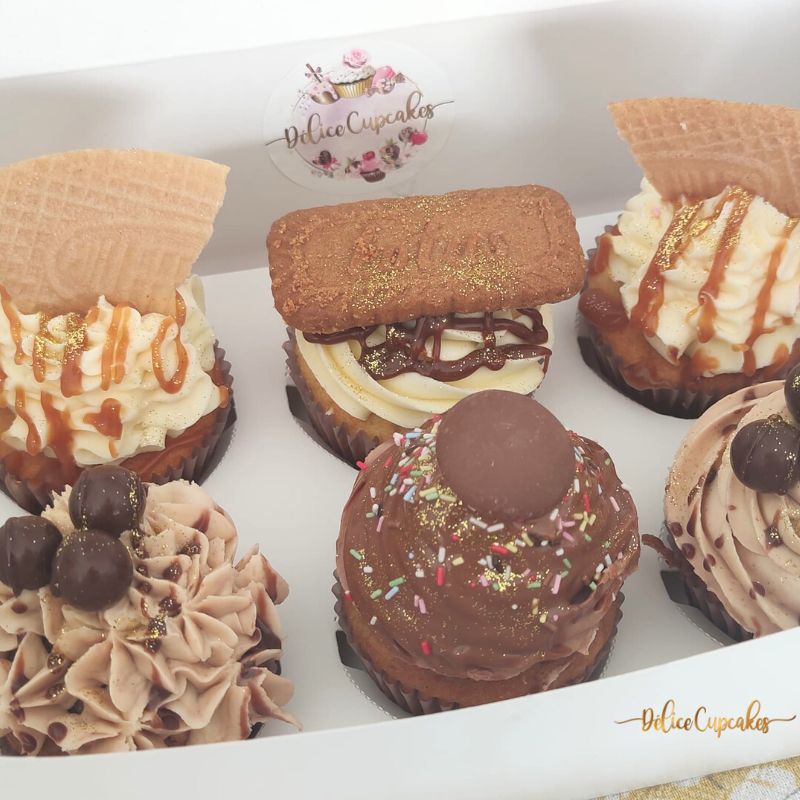 Coffret Délice du jour de 6 Cupcakes