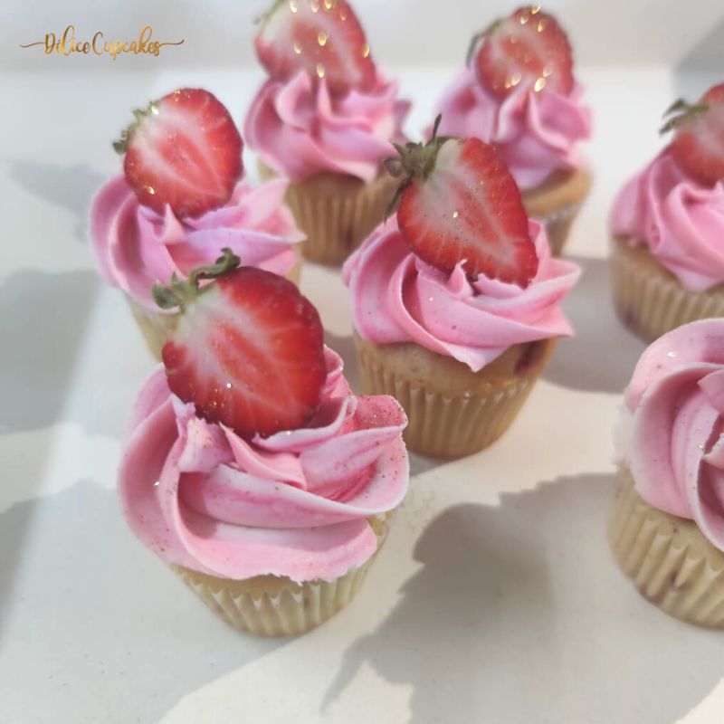 Mini Cupcake fraises à partir de