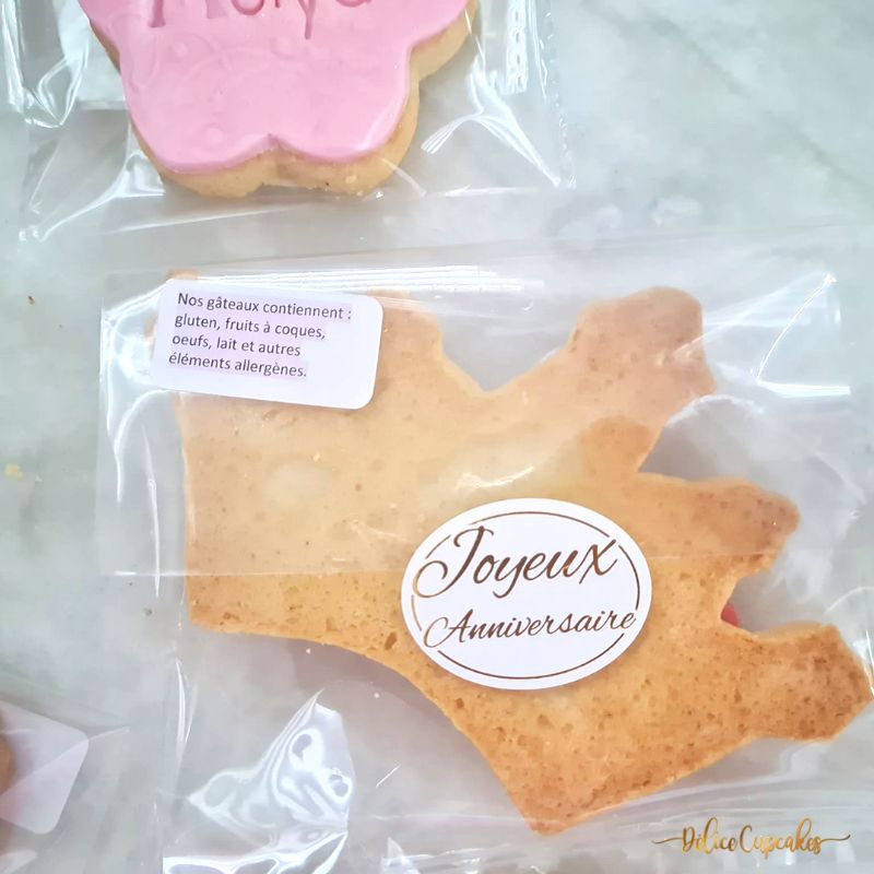 Biscuits personnalisés Prénom à partir de