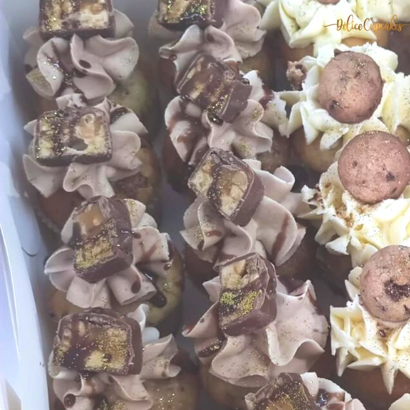 Cupcake Chocolat Snickers à partir de