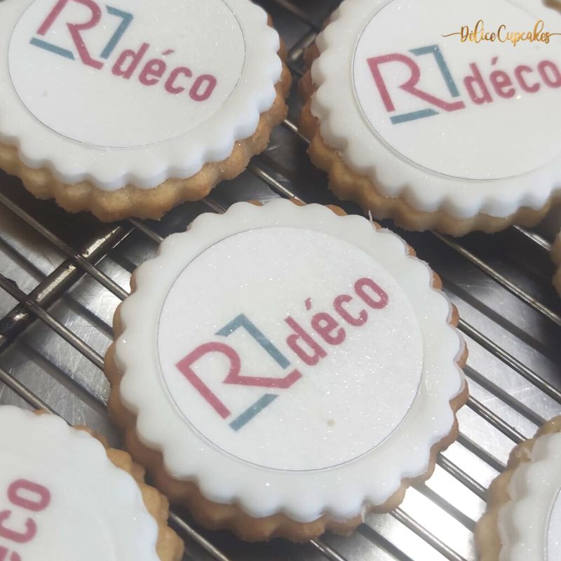 Biscuits personnalisés Fête d'Entreprise (Avec votre Logo)