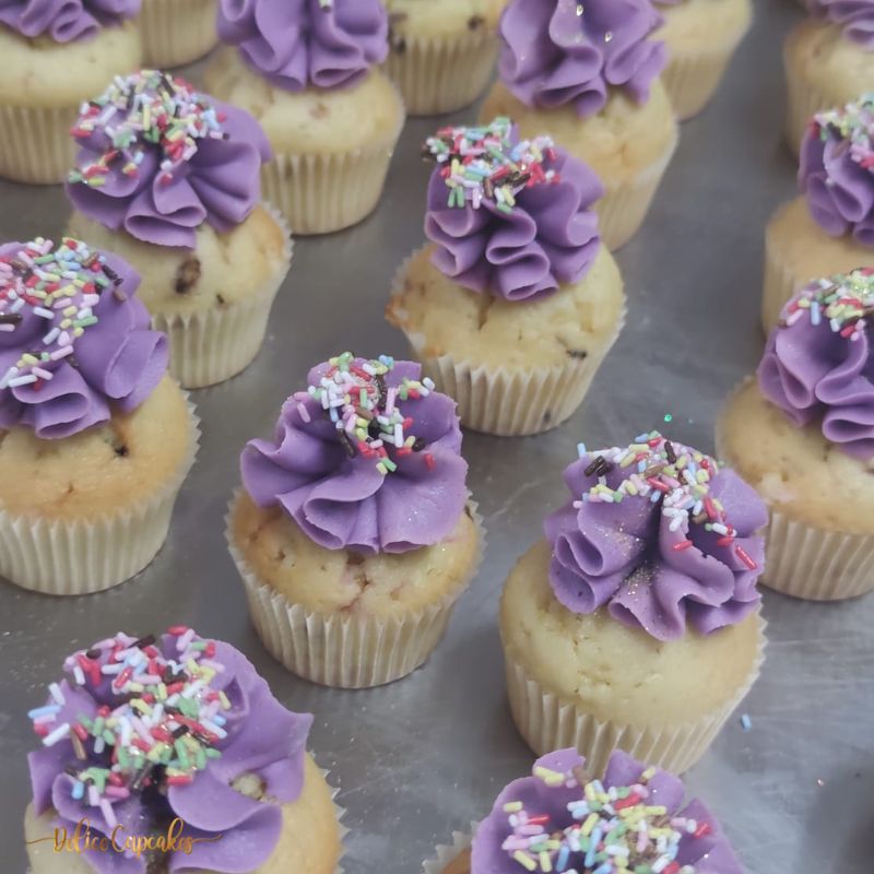 Mini Cupcake Vanille/Bonbons à partir de