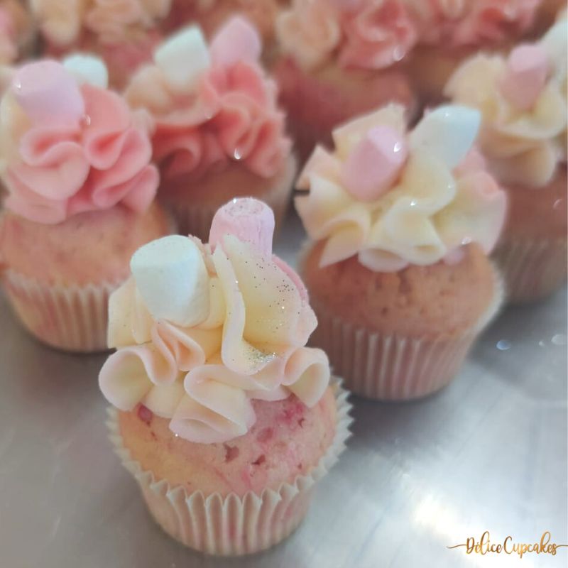 Cupcake Marshmallow (Guimauve) à partir de