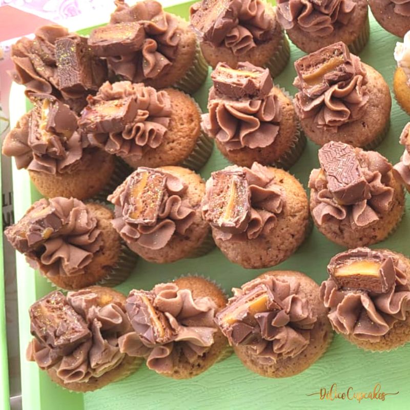 Cupcake Chocolat Mars à partir de