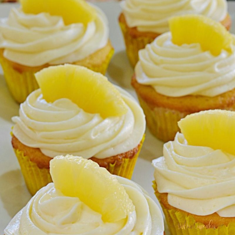 Cupcake Ananas à partir de