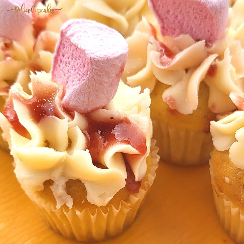 Cupcake Marshmallow (Guimauve) à partir de