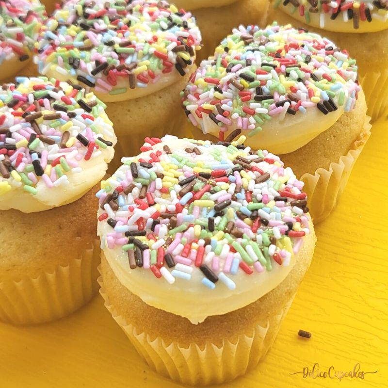 Mini Cupcake Vanille/Bonbons à partir de