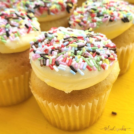 Mini Cupcake Vanille/Bonbons à partir de