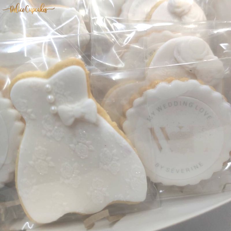 Biscuits personnalisés Thème Mariage/Amour à partir de