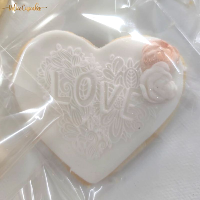 Biscuits personnalisés Thème Mariage/Amour à partir de