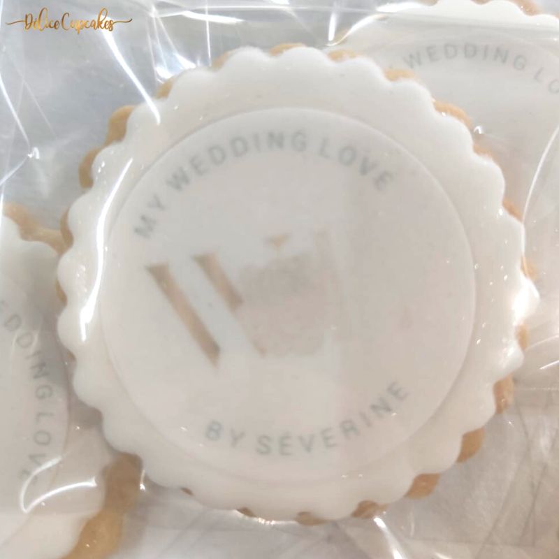 Biscuits personnalisés Thème Mariage/Amour à partir de