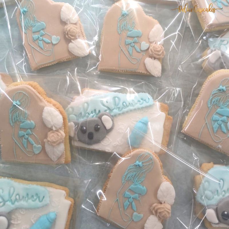 Biscuits personnalisés Thème Bébé/Baby Shower/ Gender Reveal à partir de