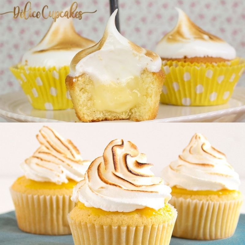 Cupcake citron meringué à partir de