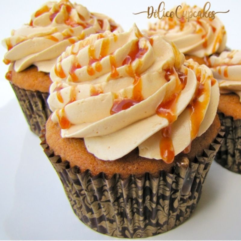 Cupcake caramel au beurre salé à partir de