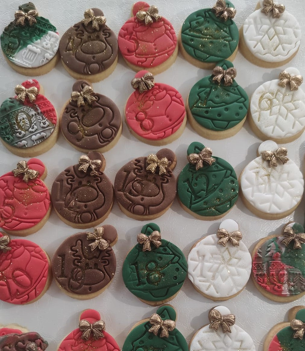 Coffret de Biscuits de Noël/ Calendrier de l'Avent