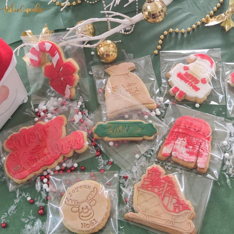 Coffret de Biscuits de Noël/ Calendrier de l'Avent
