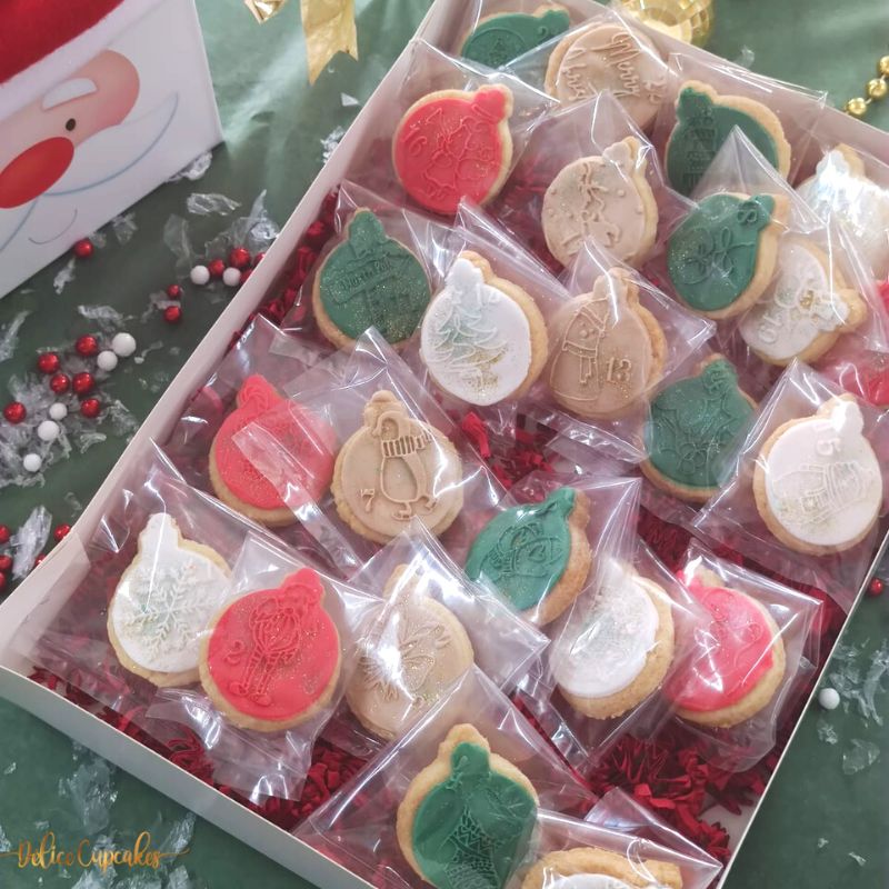 Coffret de Biscuits de Noël/ Calendrier de l'Avent
