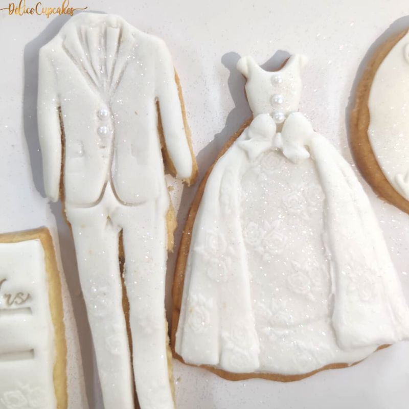 Biscuits personnalisés Thème Mariage/Amour à partir de