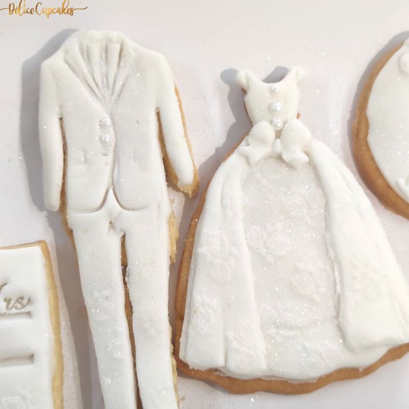 Biscuits personnalisés Thème Mariage/Amour à partir de