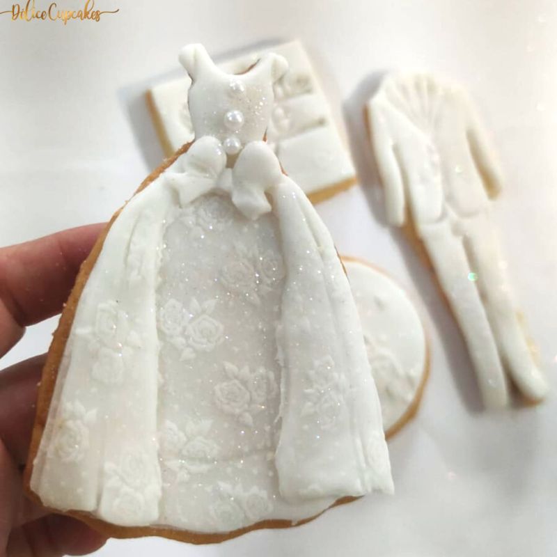 Biscuits personnalisés Thème Mariage/Amour à partir de