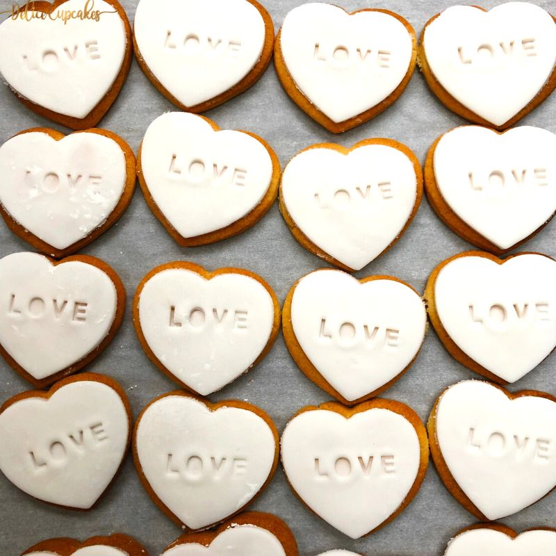 Biscuits personnalisés Thème Mariage/Amour à partir de