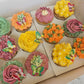 Coffret de cupcakes à offrir thème Fleurs