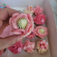 Coffret de cupcakes à offrir thème Fleurs