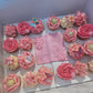 Coffret de cupcakes à offrir thème Fleurs