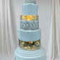 Cake pièce montée Fiançailles/Mariage (à partir de 15 parts)