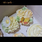 Coffret de cupcakes à offrir thème Fleurs
