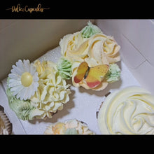 Charger l&#39;image dans la galerie, Coffret de cupcakes à offrir thème Fleurs
