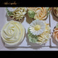 Coffret de cupcakes à offrir thème Fleurs