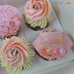 Coffret de cupcakes à offrir thème Fleurs