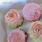 Coffret de cupcakes à offrir thème Fleurs