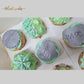 Coffret de cupcakes à offrir thème Fleurs