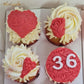 Coffret de cupcakes à offrir thème Fleurs