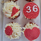 Coffret de cupcakes à offrir thème Fleurs