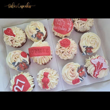 Charger l&#39;image dans la galerie, Coffret de cupcakes à offrir thème Fleurs
